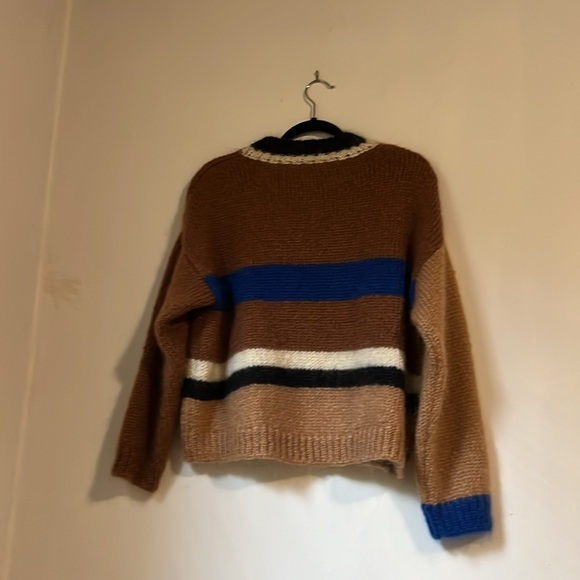 Cordero Striped Mohair Sweater - Picture 2 of 2